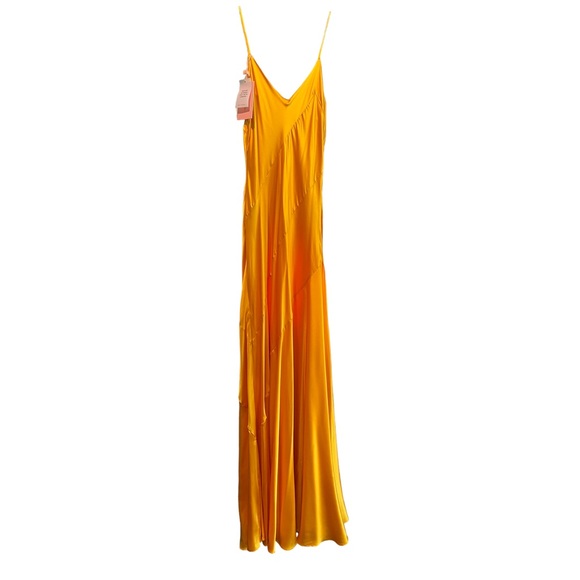 NWT Cult Gala Crissy Gown in Marigold - Picture 5 of 8
